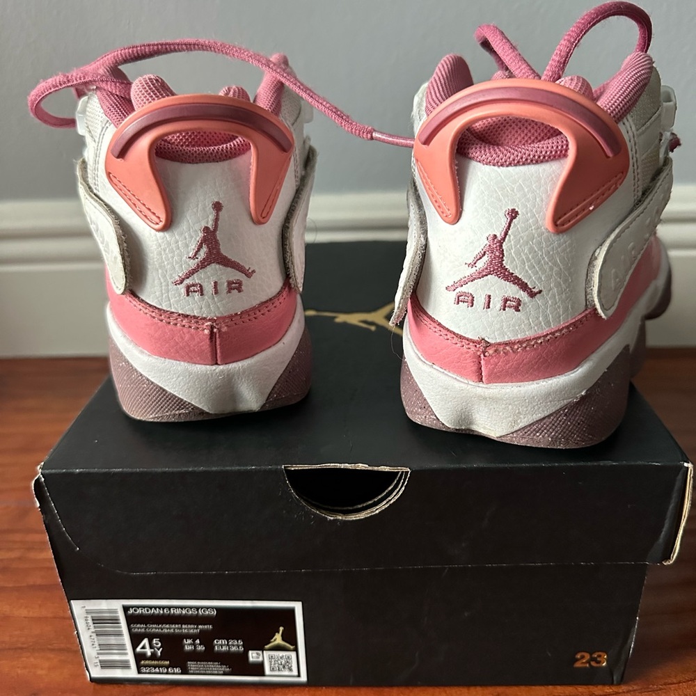 Air Jordan, Jordan 6Rings (GS), Girls 4.5Y - Picture 3 of 6